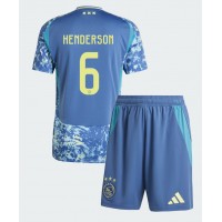 Ajax Jordan Henderson #6 Fußballbekleidung Auswärtstrikot Kinder 2024-25 Kurzarm (+ kurze hosen)